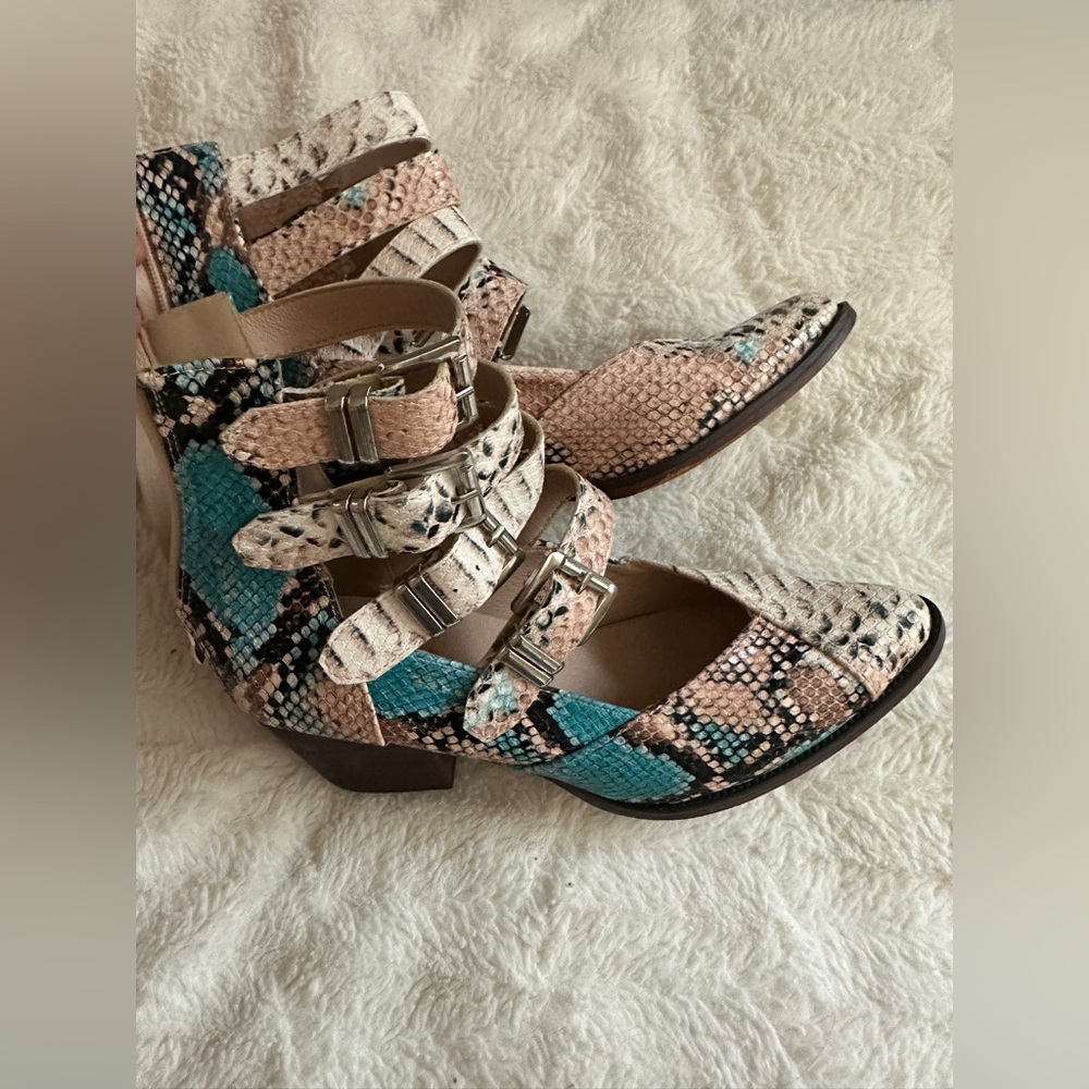 Buckle Ankle Boots